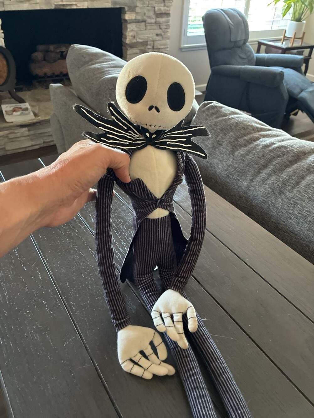 Disney The Nightmare Before Christmas Jack Skellington Soft Plush Doll